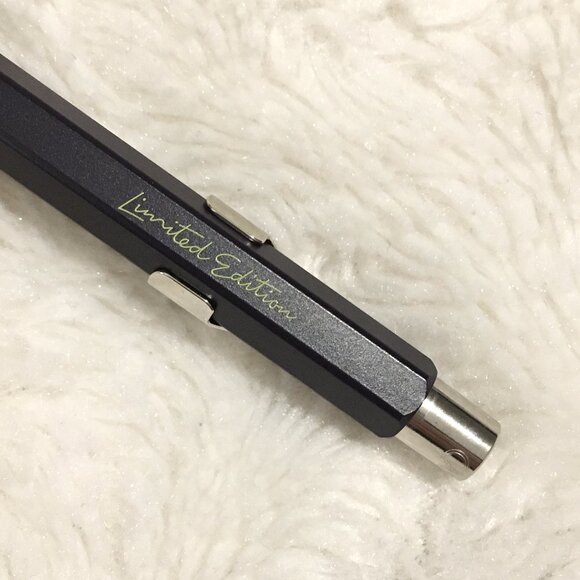 NWT Caran D'Ache Limited Edition Swiss-made Purple Pen, Black Ink, White… - Picture 9 of 13